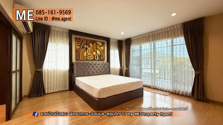 รูป ให้เช่า บ้านเดี่ยว ภัสสร เพรสทีจ  พัฒนาการ 38 ติดถนนเมน Built-in ครบ ใกล้ทองหล่อ และ BTS อ่อนนุช โทร 064-954-9619 (RBJ21-67) - รูปที่ 12/32