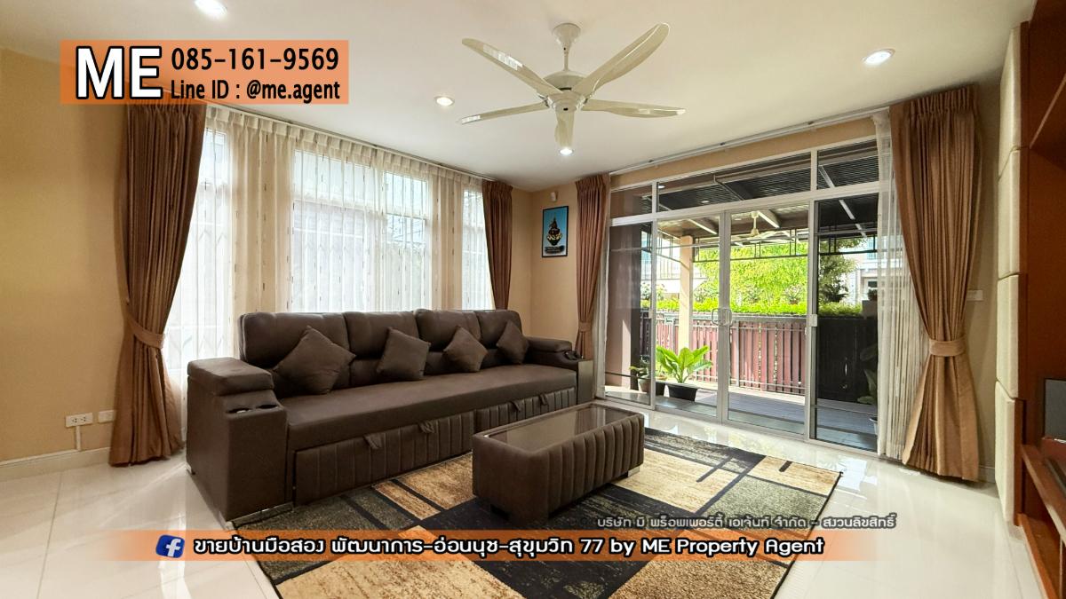 รูป ให้เช่า บ้านเดี่ยว ภัสสร เพรสทีจ  พัฒนาการ 38 ติดถนนเมน Built-in ครบ ใกล้ทองหล่อ และ BTS อ่อนนุช โทร 064-954-9619 (RBJ21-67) - รูปที่ 4/32