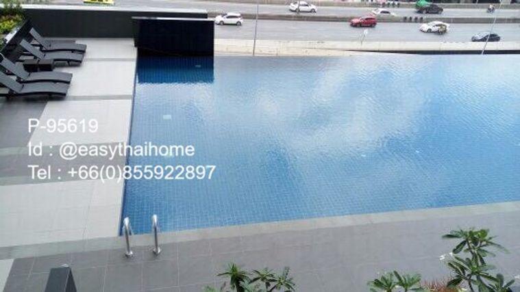 รูป P-95619  เดอะ เพรสซิเดนท์ สาทร - ราชพฤกษ์ 2🔥✨ คอนโดให้เช่า 1 ห้องนอน วิวเมือง เฟอร์นิเจอร์ครบ ใกล้ BTS บางหว้า พร้อมเข้าอยู่ ✨ - รูปที่ 5/16