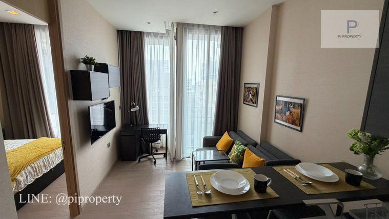 รูป ให้เช่าห้องชุด 1 ห้องนอน ตกแต่งครบครัน ที่ Esse Asoke พร้อมเข้าอยู่ได้ทันที ทำเลดีเยี่ยมในย่านอโศก ใกล้รถไฟฟ้า BTS และ MRT - รูปที่ 2/22