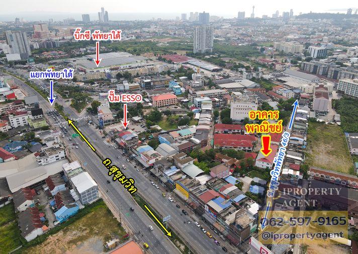 รูป ขายอาคารพาณิชย์ ถนนสุขุมวิท พัทยาใต้ อ.บางละมุง จ.ชลบุรี - รูปที่ 3/17