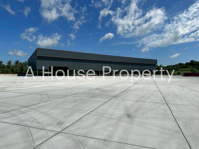 picture Land for sale with warehouse and buildings in Sriracha, Chonburi. High potential location. - 3/5