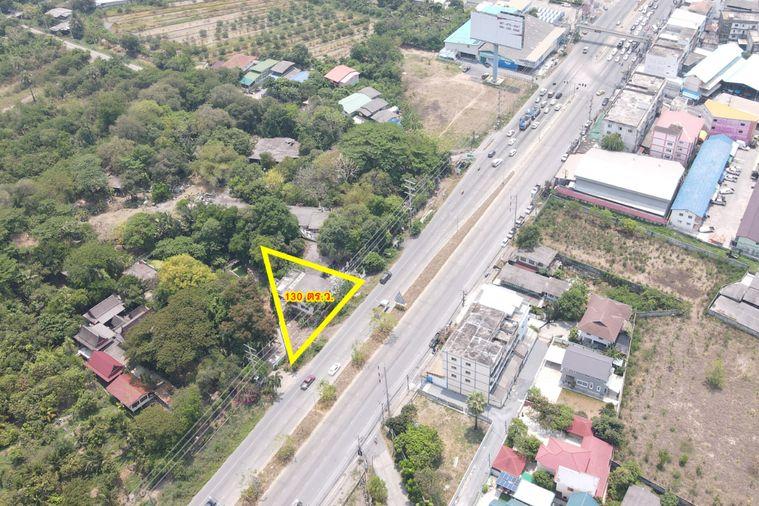 รูป [ขาย] ที่ดินทำเลศักยภาพ 130 ตร.ว. หน้ากว้างสวย 44 เมตร ติดถนนใหญ่ 307 (ปทุมธานี-นนทบุรี) - รูปที่ 3/8