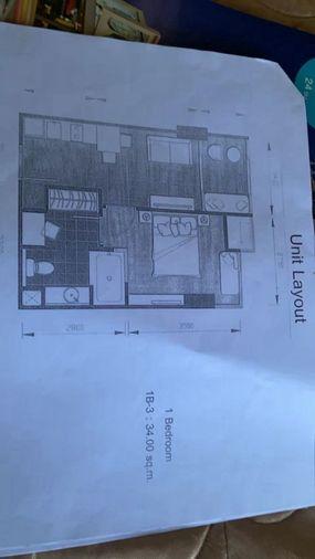 picture For Sales Ideo Mix Sukhumvit 103 Unit 9/952 (Corner room) (No pets allowed) - 12/13