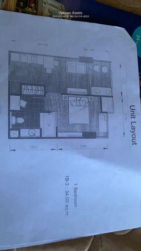 picture For Sales Ideo Mix Sukhumvit 103 Unit 9/952 (Corner room) (No pets allowed) - 12/13