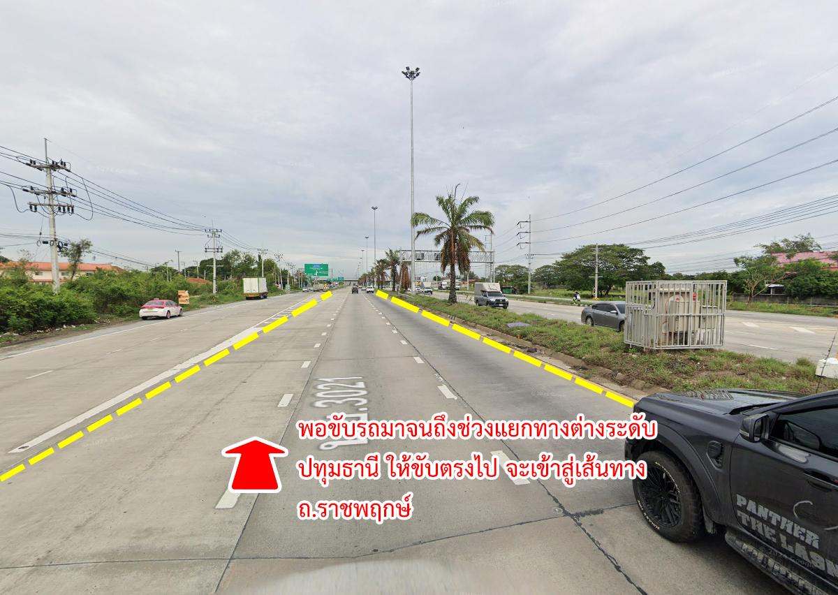 รูป ขายที่ดิน ถนนกาญจนาภิเษก คลองพระอุดม ลาดหลุมแก้ว ปทุมธานี - รูปที่ 9/22