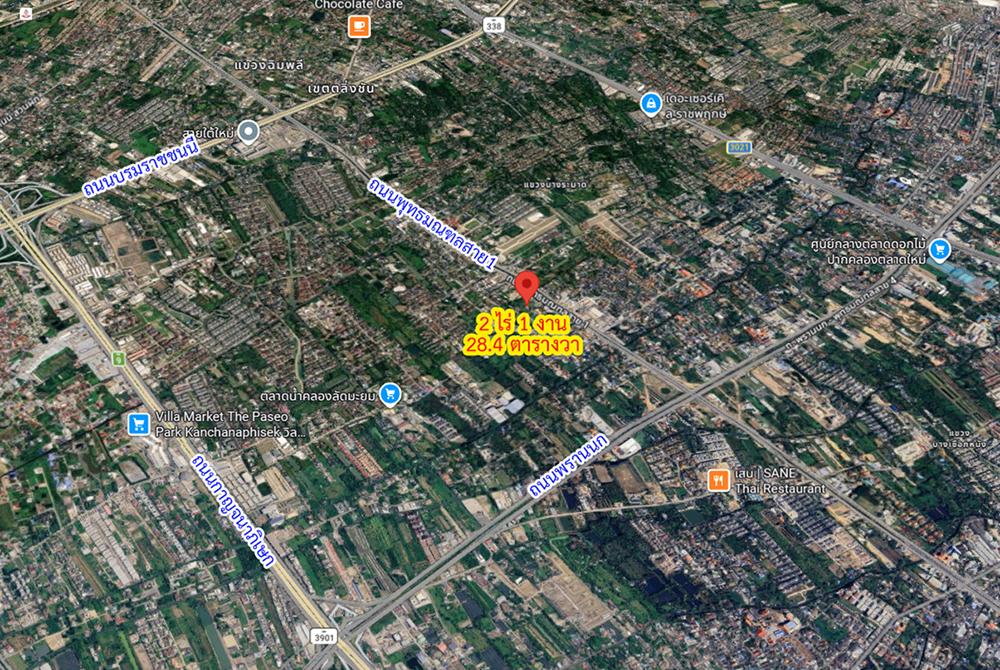 รูป ขายที่เปล่า ถนนพุทธมณฑลสาย1 บางระมาด ตลิ่งชัน กรุงเทพฯ - รูปที่ 11/11