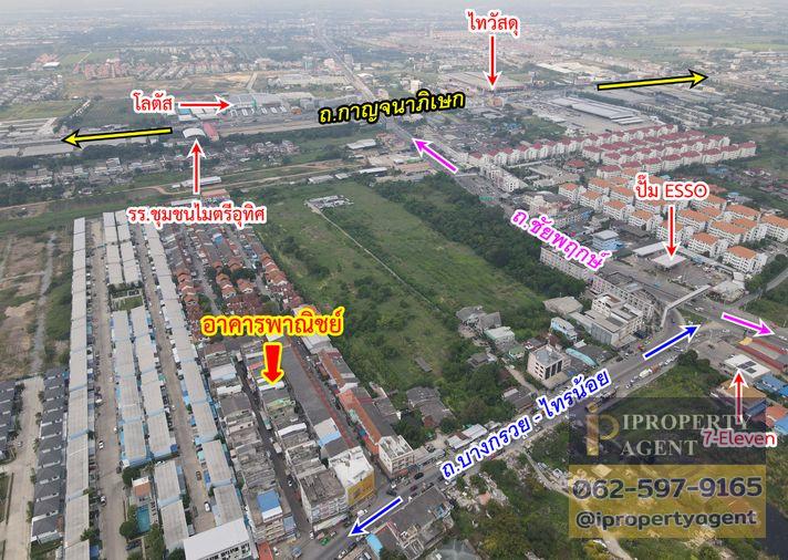 รูป ขายอาคารพาณิชย์ ถนนชัยพฤกษ์ ใกล้วัดเล่งเน่ยยี่ บางบัวทอง นนทบุรี - รูปที่ 22/23