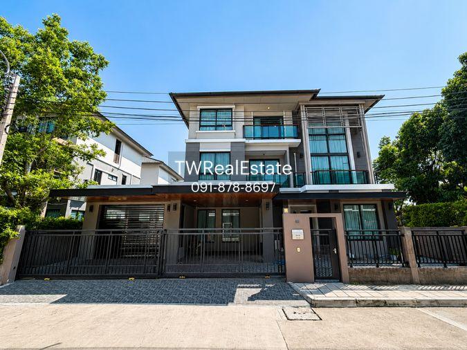 รูป ขายบ้านเดี่ยว 2 ชั้น ภัสสร วงแหวน–รามอินทรา บ้านเดี่ยวหลังมุม พื้นที่ 64.8 ตร.วา ฟังก์ชันครบ 4 ห้องนอน ใกล้ Fashion Island และรถไฟฟ้าสายสีชมพู - รูปที่ 1/9
