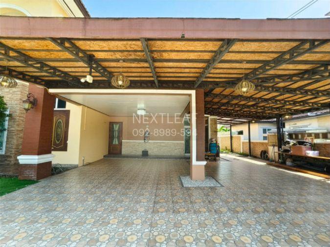 รูป ขาย บ้านเดี่ยว ร่มรื่น บรรยากาศเหมือนรีสอร์ท ติดถนนหลักของหมุ่บ้าน Natural Ville ร่มเกล้า 3 ห้องนอน 4 ห้องน้ำ 175 ตร.ว. - รูปที่ 2/34