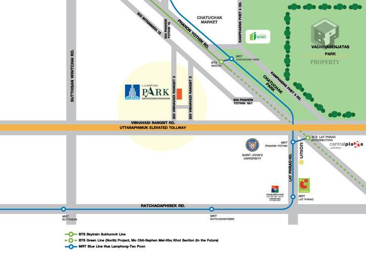 รูป Lumpini Park Vibpavadi - Chatuchak | ใกล้รถไฟฟ้า BTS สายสุขุมวิท สถานีสะพานควาย - รูปที่ 7/7