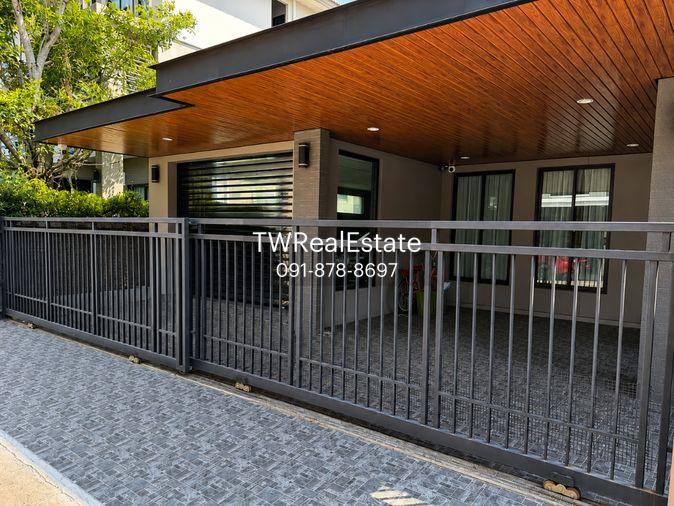 รูป ขายบ้านเดี่ยว 2 ชั้น ภัสสร วงแหวน–รามอินทรา บ้านเดี่ยวหลังมุม พื้นที่ 64.8 ตร.วา ฟังก์ชันครบ 4 ห้องนอน ใกล้ Fashion Island และรถไฟฟ้าสายสีชมพู - รูปที่ 2/9
