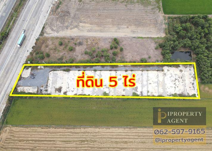 รูป ขายที่ดิน ถนนกาญจนาภิเษก คลองพระอุดม ลาดหลุมแก้ว ปทุมธานี - รูปที่ 1/22