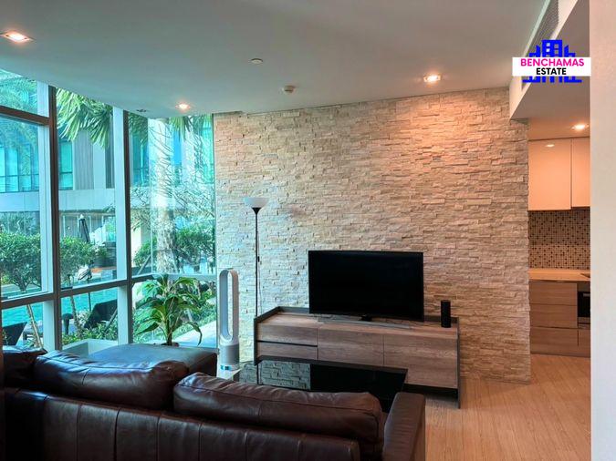 รูป 🔥ขาย คอนโด The Room Sukhumvit 21 ห้องสวย วิวสวนส่วนกลาง มี bathtub ใจกลางอโศก สุขุมวิท 21 เชื่อมต่อ✅ BTS อโศก และ MRT สุขุมวิท/เพชรบุรี - รูปที่ 2/5