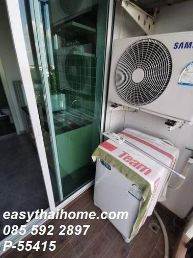 รูป P-55415 หิ้วกระเป๋าใบเดียวเข้าอยู่ได้เลย Regent Orchid Sukhumvit 101 1นอน ชั้น 18 วิวเมือง ใกล้ BTS ปุณณวิถี Line: @easythaihome 085-592-2897 - รูปที่ 9/9