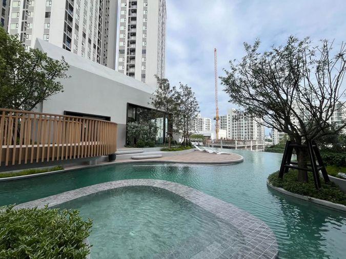 รูป 📌condo for rent ห้องใหม่ 🎀 Cobe Ratchada Rama9  1 bedroom 20,000/month - รูปที่ 9/10
