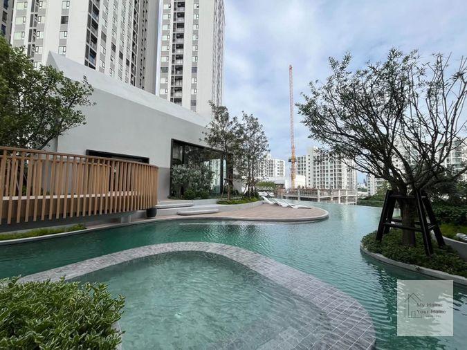 รูป 📌condo for rent ห้องใหม่ 🎀 Cobe Ratchada Rama9 1 bedroom 20,000/month - รูปที่ 9/10