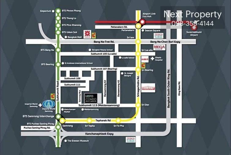 รูป AS1417 ให้เช่าคอนโด Lesto Condo สุขุมวิท 113 ห้องสวย พร้อมเครื่องใช้ไฟฟ้า เฟอร์นิเจอร์ครบ - รูปที่ 10/10
