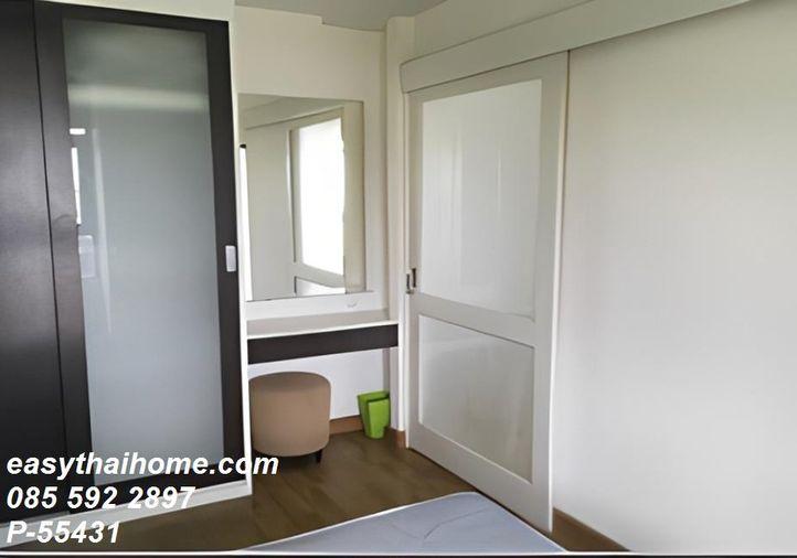 รูป P-55431 🔥 ให้เช่าคอนโด (แต่งสวยสไตล์ Warm & Modern) Baan Navatara เกษตร-นวมินทร์ ใกล้ MRT ลาดพร้าว / ทางด่วน Line ID: @easythaihome 085-592-2897 - รูปที่ 9/18