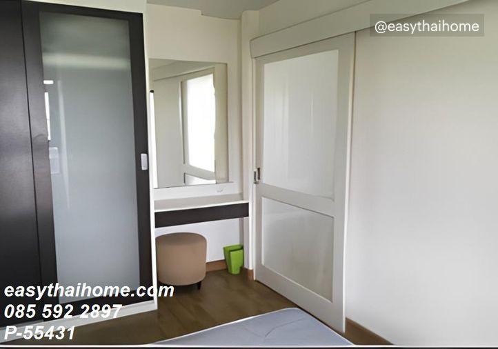 รูป P-55431 🔥 ให้เช่าคอนโด (แต่งสวยสไตล์ Warm & Modern) Baan Navatara เกษตร-นวมินทร์ ใกล้ MRT ลาดพร้าว / ทางด่วน Line ID: @easythaihome 085-592-2897 - รูปที่ 9/18