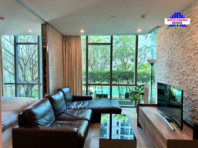 รูป 🔥ขาย คอนโด The Room Sukhumvit 21 ห้องสวย วิวสวนส่วนกลาง มี bathtub ใจกลางอโศก สุขุมวิท 21 เชื่อมต่อ✅ BTS อโศก และ MRT สุขุมวิท/เพชรบุรี - รูปที่ 5/5