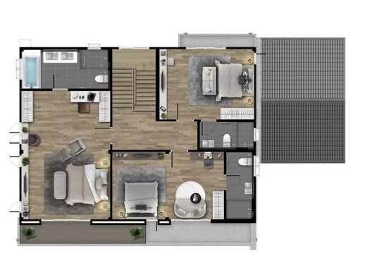 รูป ขายบ้านเดี่ยว เซนโทร ทวีวัฒนา เนื้อที่ 102.8 ตร.ว. พื้นที่ใช้สอย 320 ตร.ม. 4 นอน 5 น้ำ จอดรถ 4 คัน หลังใหญ่ ใกล้บรมราชชนนี เพชรเกษม กาญจนาภิเษก - รูปที่ 86/88