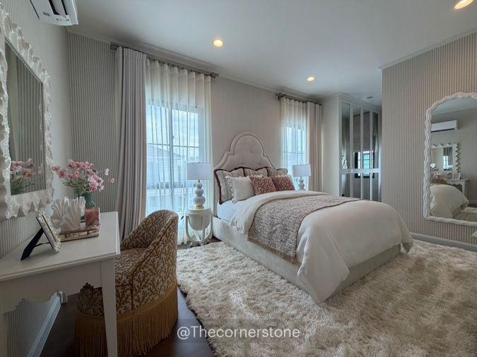 รูป บ้าน เศรษฐสิริ ดอนเมือง บ้านสไตล์จอร์เจียน ตรงข้ามสนามบินดอนเมือง ใกล้โรงเรียนนานาชาติฮาร์โรว์เพียง 5 นาที ราคา 12.99- 40 ล้าน - รูปที่ 8/11