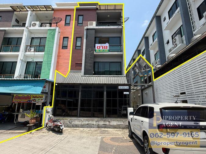 รูป ขายโฮมออฟฟิสหลังมุมหน้ากว้าง 4 ชั้น ใกล้วงแหวนกาญจนาภิเษก(ตะวันออก)150เมตร ประเวศ กรุงเทพฯ - รูปที่ 1/16