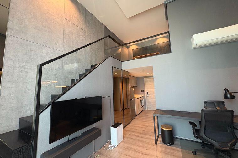 รูป ขายด่วน !!  The Reserve Phahol - Pradipat, 1 นอน Loft, 1 น้ำ, ห้องอยู่ทางทิศเหนือ, ตกแต่งสไตล์โมเดิร์น, ทำเลดี ! Code C20241200036 แต่งครบ, ราคาพิเศษ! - รูปที่ 1/8