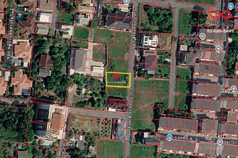 รูป ขายที่ดิน 95 ตร.ว. หมู่บ้านสี่ไชยทอง ซอยแจ้งวัฒนะ 24 ปากเกร็ด นนทบุรี ใกล้เซ็นทรัล แจ้งวัฒนะ และรถไฟฟ้าสายสีชมพู - รูปที่ 3/3