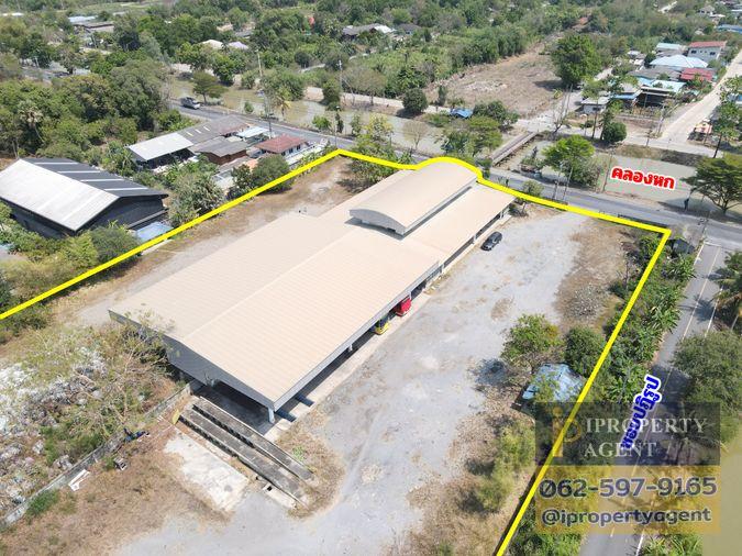 รูป ขายที่ดิน พร้อมสำนักงานอู่รถเมล์ หอพัก พื้นที่กว้าง พร้อมใช้งาน คลองหก ปทุมธานี - รูปที่ 4/12