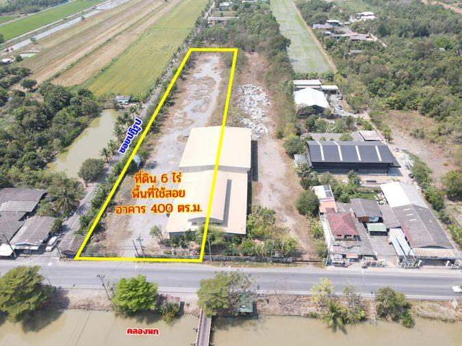 รูป ให้เช่าที่ดินพร้อมสำนักงานและอู่รถเมล์ บนที่ดิน 6 ไร่ คลองหก ปทุมธานี - รูปที่ 3/10
