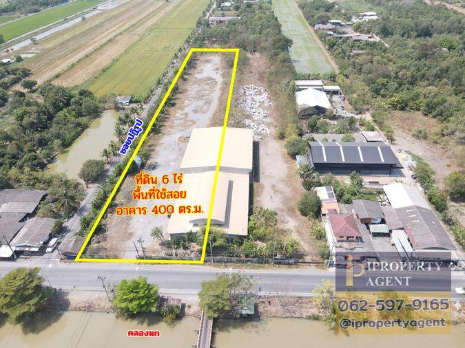 รูป ให้เช่าที่ดินพร้อมสำนักงานและอู่รถเมล์ บนที่ดิน 6 ไร่ คลองหก ปทุมธานี - รูปที่ 3/10