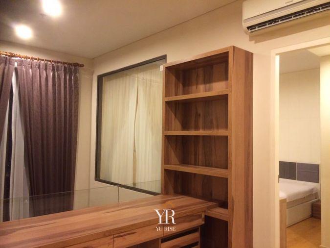 รูป Villa Asoke ปล่อยขาย ราคาดีที่สุดในตึก สภาพดีชั้นสูง เฟอร์นิเจอร์ครบ 1 ห้องนอน 2 ห้องน้ำ - รูปที่ 6/13