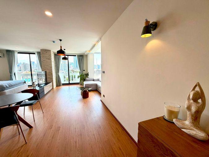 รูป Best Price ‼️ขาย J.C. Tower ห้องสวยมาก Studio ที่กว้างและน่าอยู่ วิวเมือง เฟอร์ครบ🔥DS3879 | Line @Dstay - รูปที่ 10/15