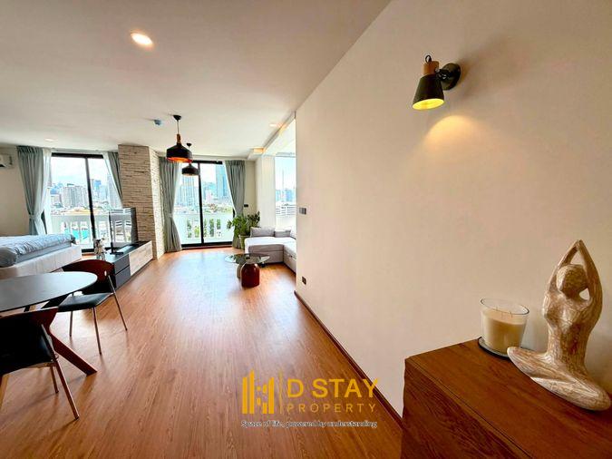 รูป Best Price ‼️ขาย J.C. Tower ห้องสวยมาก Studio ที่กว้างและน่าอยู่ วิวเมือง เฟอร์ครบ🔥DS3879 | Line @Dstay - รูปที่ 10/15
