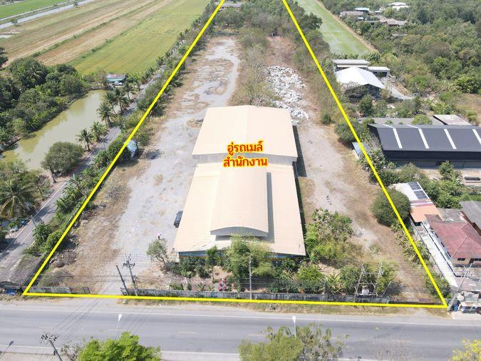รูป ขายที่ดิน พร้อมสำนักงานอู่รถเมล์ หอพัก พื้นที่กว้าง พร้อมใช้งาน คลองหก ปทุมธานี - รูปที่ 5/12
