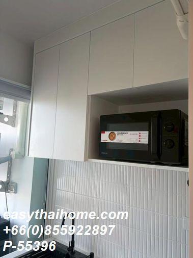 รูป P-55396 🔥 ให้เช่าคอนโด ชั้น 22 (แต่งสวยพร้อมอยู่ วิวเมือง ใกล้ BTS บางนา) Regent Home Bangna Line ID: @easythaihome 085-592-2897 - รูปที่ 11/14