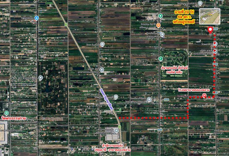 รูป ขายที่ดิน พร้อมสำนักงานอู่รถเมล์ หอพัก พื้นที่กว้าง พร้อมใช้งาน คลองหก ปทุมธานี - รูปที่ 12/12