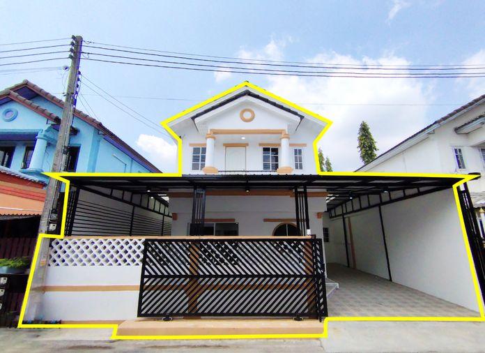 รูป ขายบ้านแฝด ฟ้าชมพฤกษ์ เฟส2 ลำลูกกา คลองแปด ปทุมธานี - รูปที่ 1/15