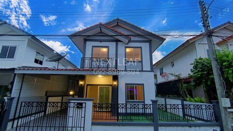 รูป ด่วน! ขายบ้านแฝดสไตร์บ้านเดี่ยวราคาทาวเฮ้าส์ หมู่บ้านบ้านฟ้าปิยรมย์ พรีเมียร์ ปาร์ค 3ห้องนอน 2ห้องน้ำ 38.1 ตร.ว. สภาพสวย โซนลำลูกกา คลอง 6 - รูปที่ 1/8