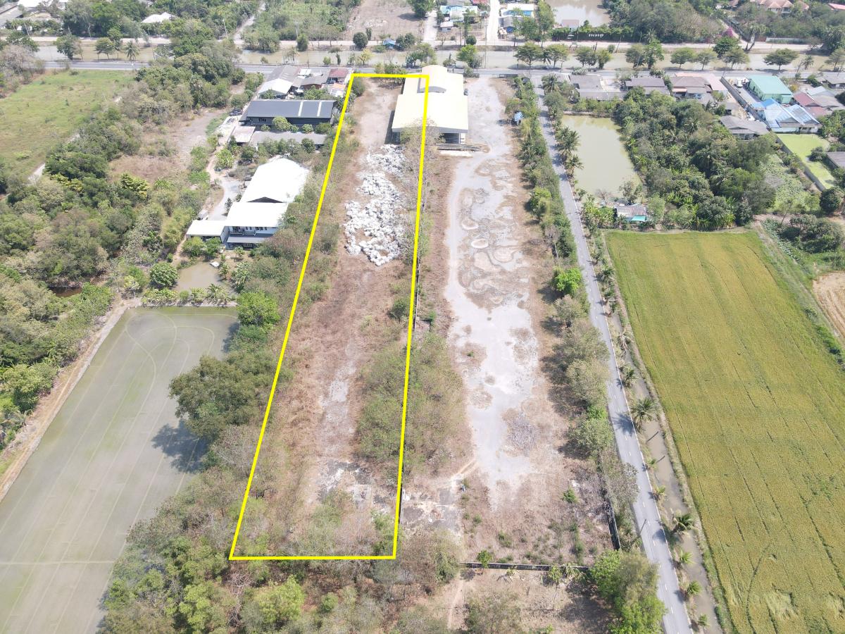 picture Land with warehouse for rent on 6 rai of land, Khlong Hok, Pathum Thani. - 5/9