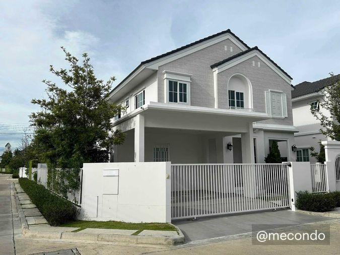 รูป ME2500402 ให้เช่าบ้านเดี่ยว 2 ชั้น แต่งหรู ชัยพฤกษ์ บางนา กม.15 พร้อมอยู่ ใกล้ สุวรรณภูมิ - รูปที่ 1/5