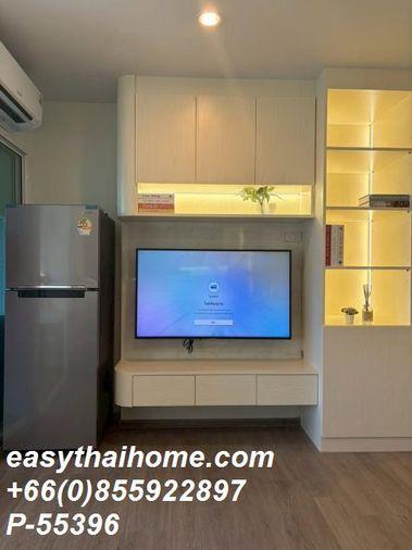 รูป P-55396 🔥 ให้เช่าคอนโด ชั้น 22 (แต่งสวยพร้อมอยู่ วิวเมือง ใกล้ BTS บางนา) Regent Home Bangna Line ID: @easythaihome 085-592-2897 - รูปที่ 6/14