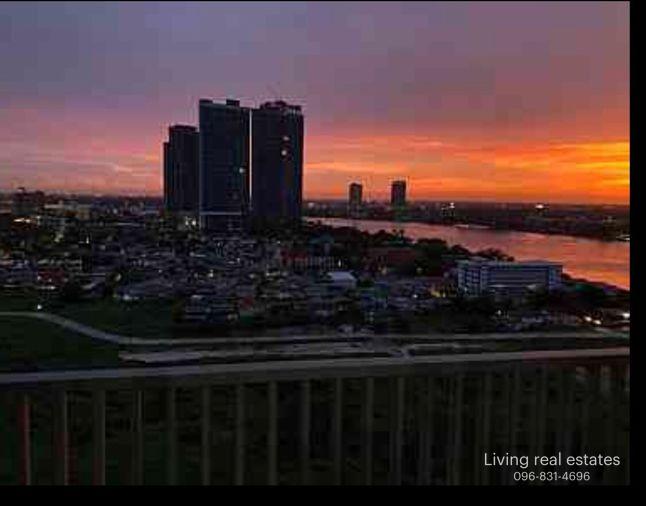 picture Condo for Rent: Manor Sanambinnam | 58 sq.m. | 17th Floor | Building B | River View - 7/8