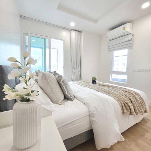 รูป ขาย Happy Condo รัชดา 18 ห้องใหญ่ 80 ตร.ม. 2 นอน ใกล้ MRT สุทธิสาร - รูปที่ 5/22