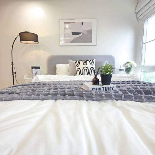 รูป ขาย Happy Condo รัชดา 18 ห้องใหญ่ 80 ตร.ม. 2 นอน ใกล้ MRT สุทธิสาร - รูปที่ 13/22