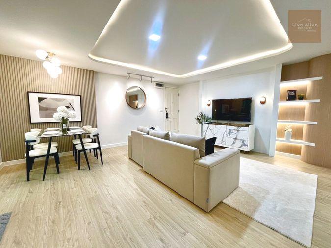 รูป ขาย Happy Condo รัชดา 18 ห้องใหญ่ 80 ตร.ม. 2 นอน ใกล้ MRT สุทธิสาร - รูปที่ 8/22