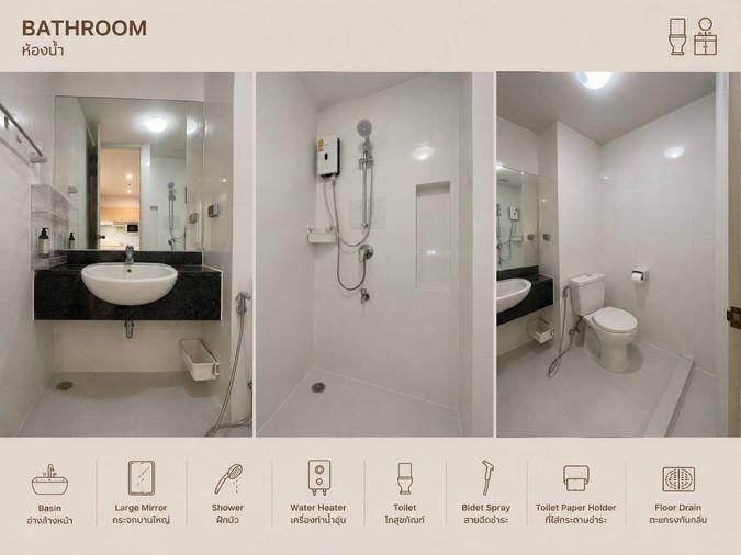 รูป ให้เช่าคอนโด Parkland Srinakarin Lakeside ห้อง 1 Bedroom พร้อมเข้าอยู เดินทางสะดวก บรรยากาศร่มรื่นน่าอยู่สุดๆ  ทำเลดี ศรีนครินทร์ - ใกล้ MRT ศรีลาซาล  - รูปที่ 5/5