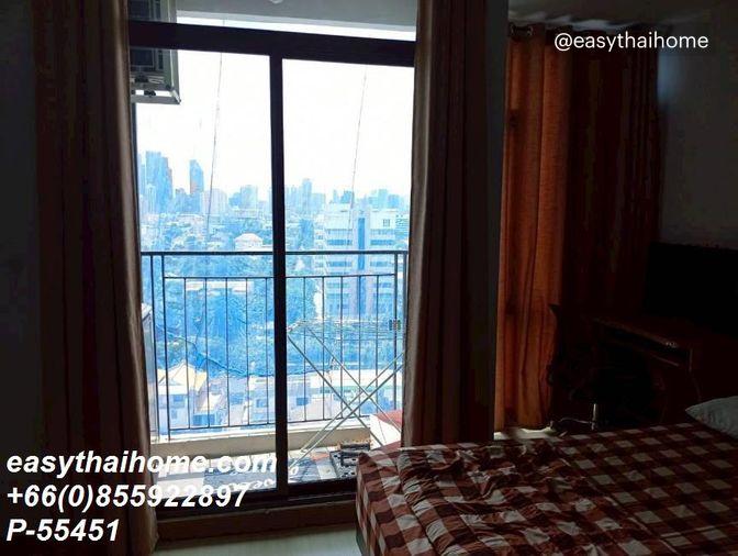 รูป P-55451 🔥 ให้เช่าคอนโด Bangkok Horizon Sathorn ใกล้ BTS ช่องนนทรี ชั้น 12A เฟอร์ครบ พร้อมเครื่องซักผ้า Line ID: @easythaihome 085-592-2897 - รูปที่ 2/16